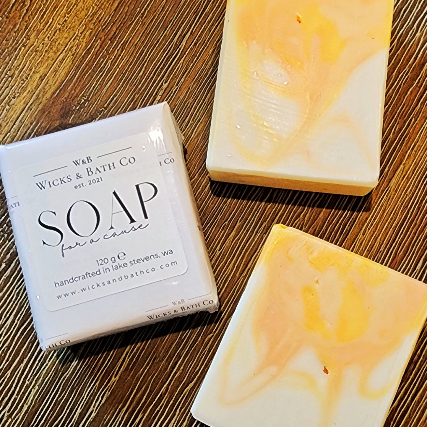 SOAP FOR A CAUSE Camellia Bar - Wicks and Bath Co.