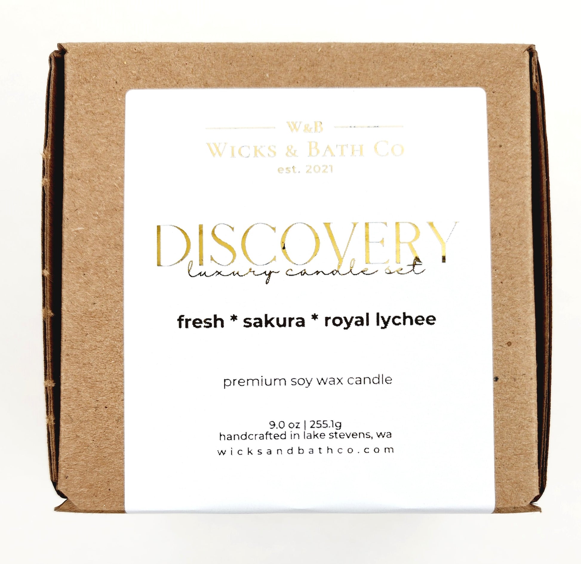 CANDLES Discovery Set - Wicks and Bath Co.