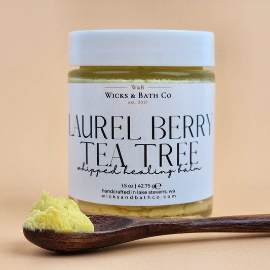 LAUREL BERRY TEA TREE Healing Balm - Wicks and Bath Co.