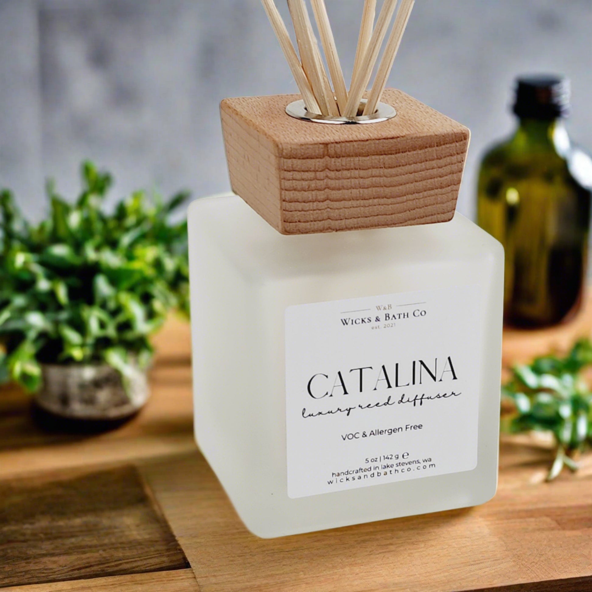 CATALINA (REED DIFFUSER) - Wicks and Bath Co.