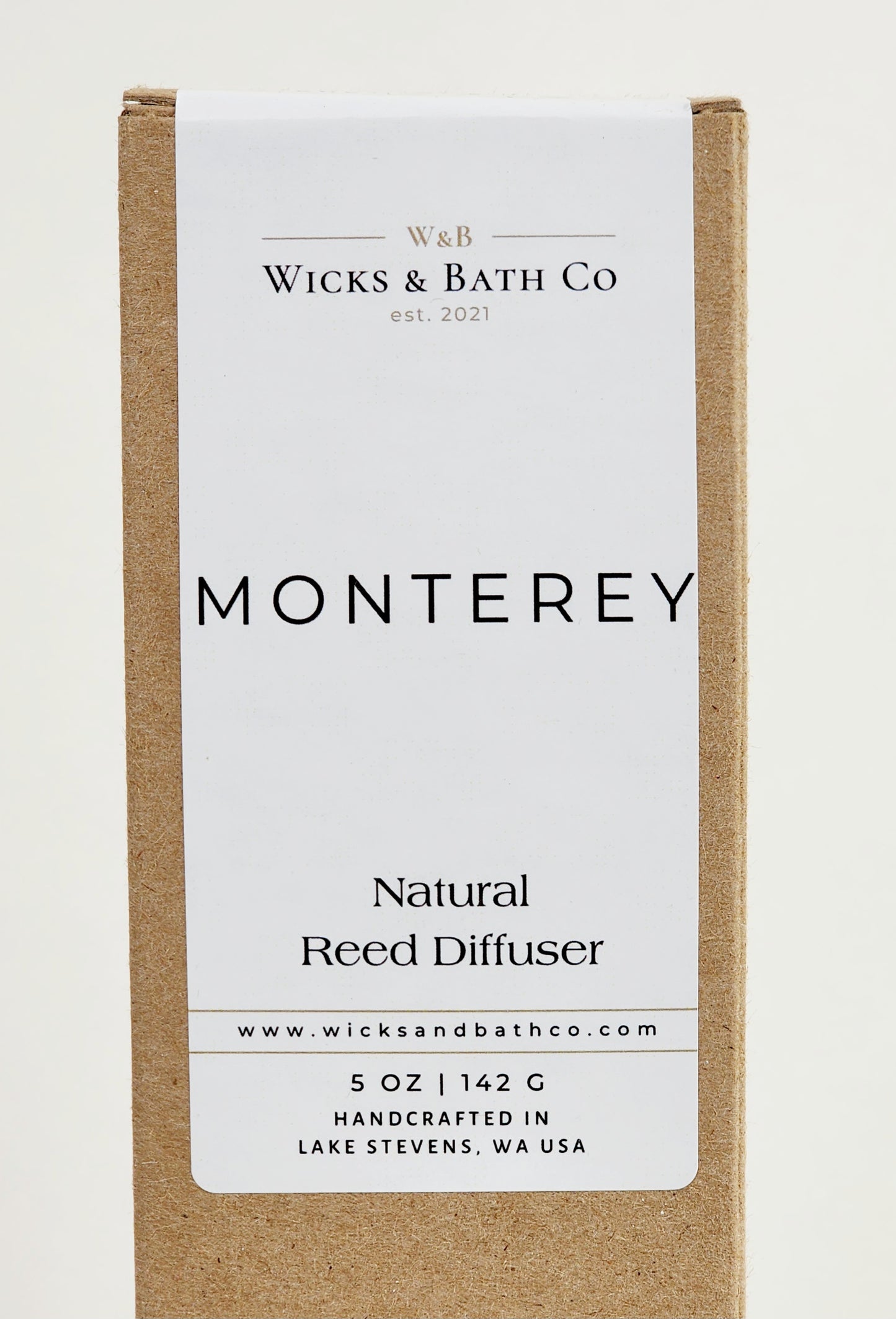 MONTEREY (REED DIFFUSER) - Wicks and Bath Co.