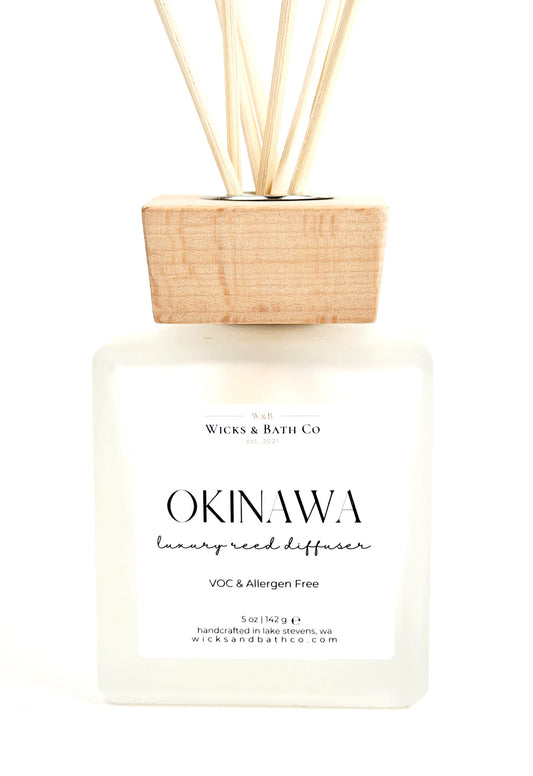 OKINAWA (REED DIFFUSER) - Wicks and Bath Co.