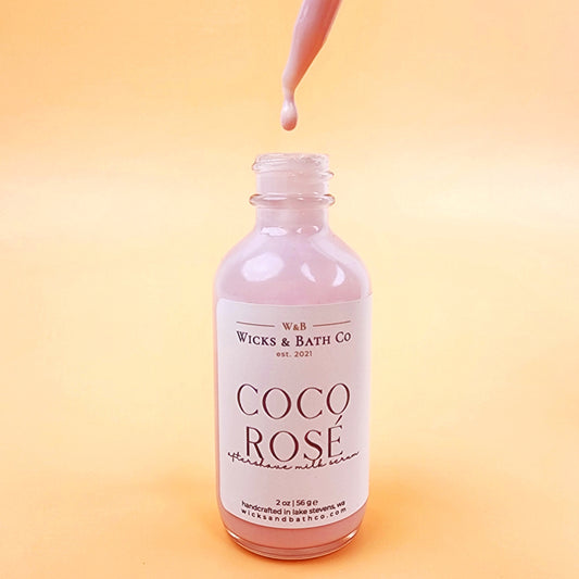 COCO ROSÉ Aftershave Milk Serum - Wicks and Bath Co.