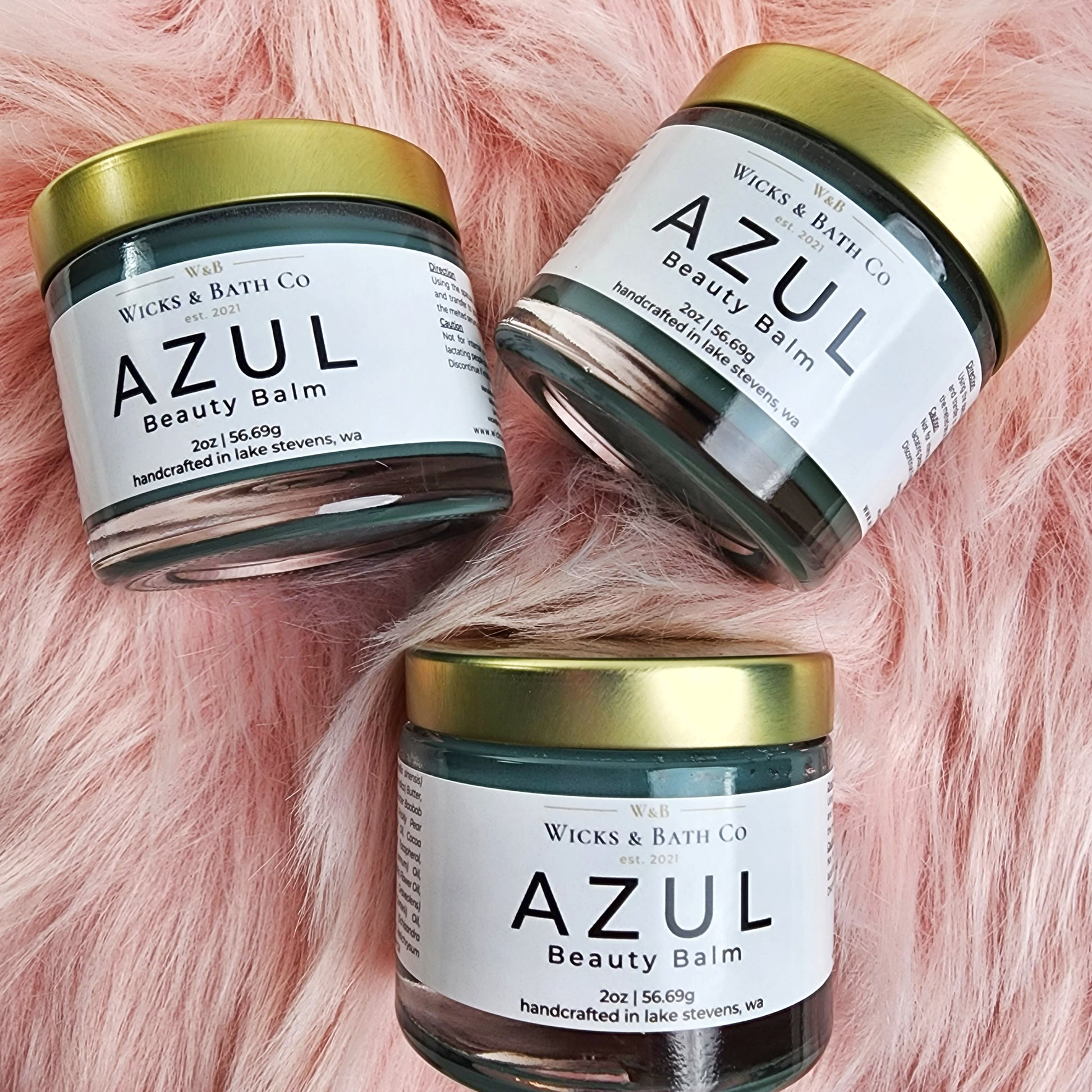 AZUL Beauty Balm 2oz - Wicks and Bath Co.