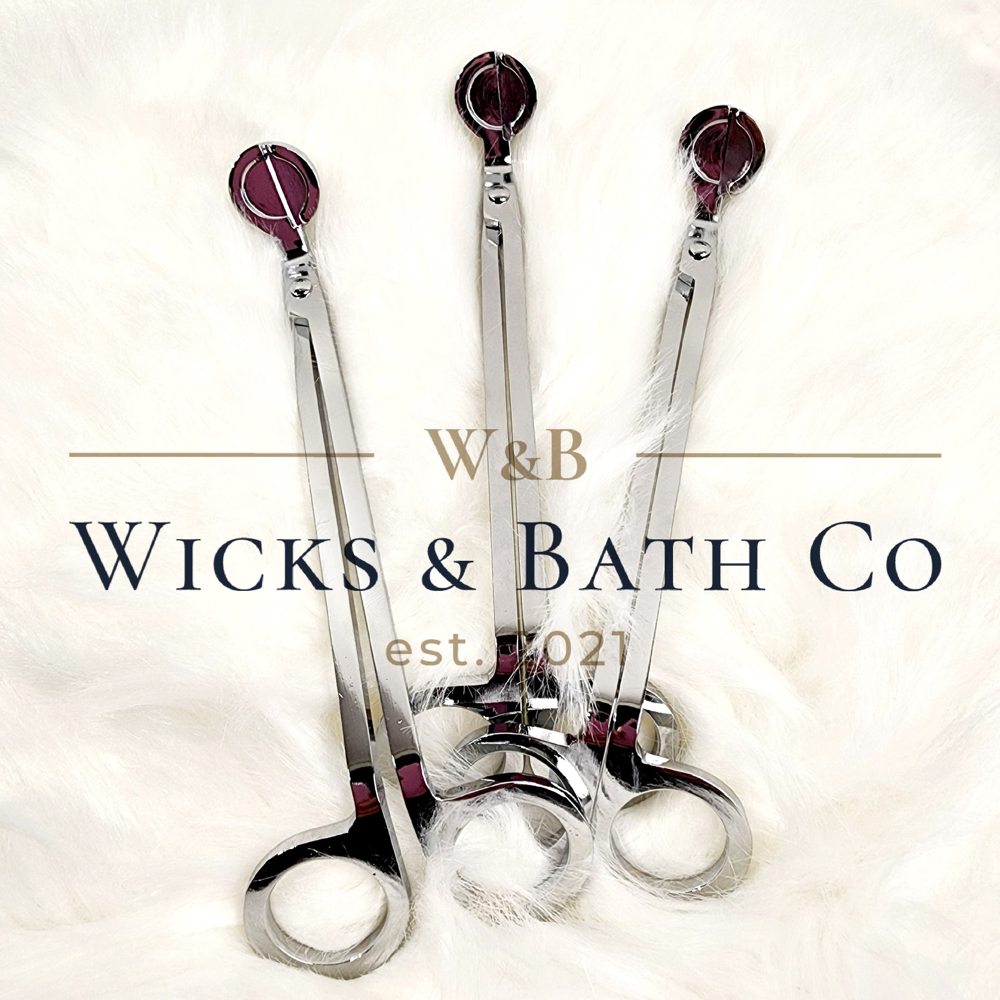 WICK TRIMMER (Silver) - Wicks and Bath Co.